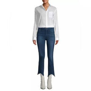 3X1 Cropped Eleta Mid-Rise  Straight Leg